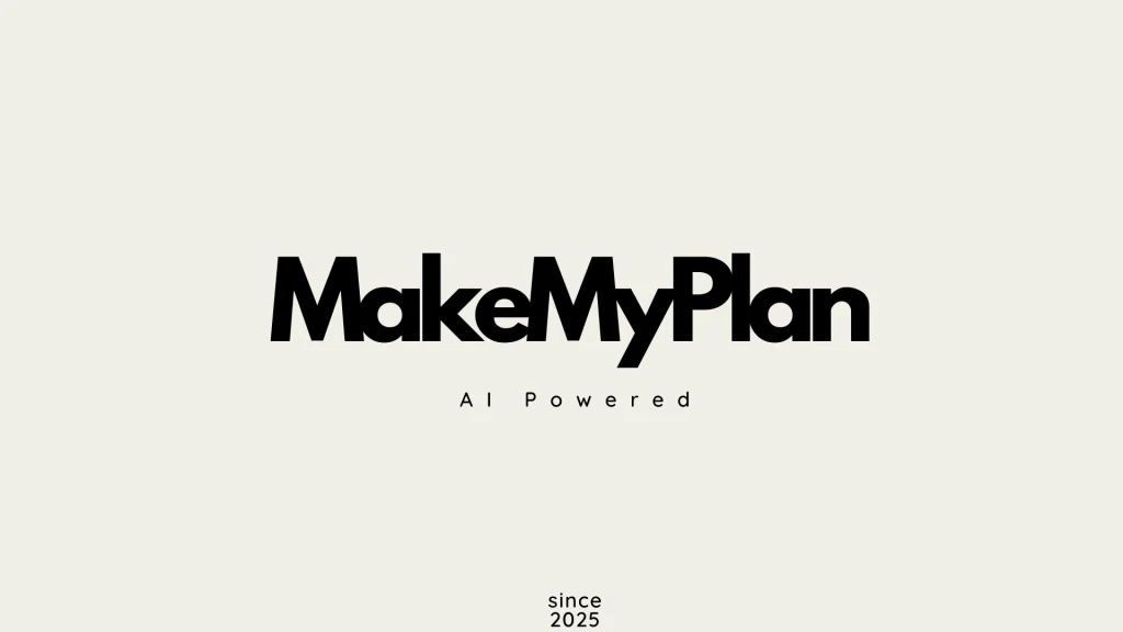Make My Plan | Goal Planning Application